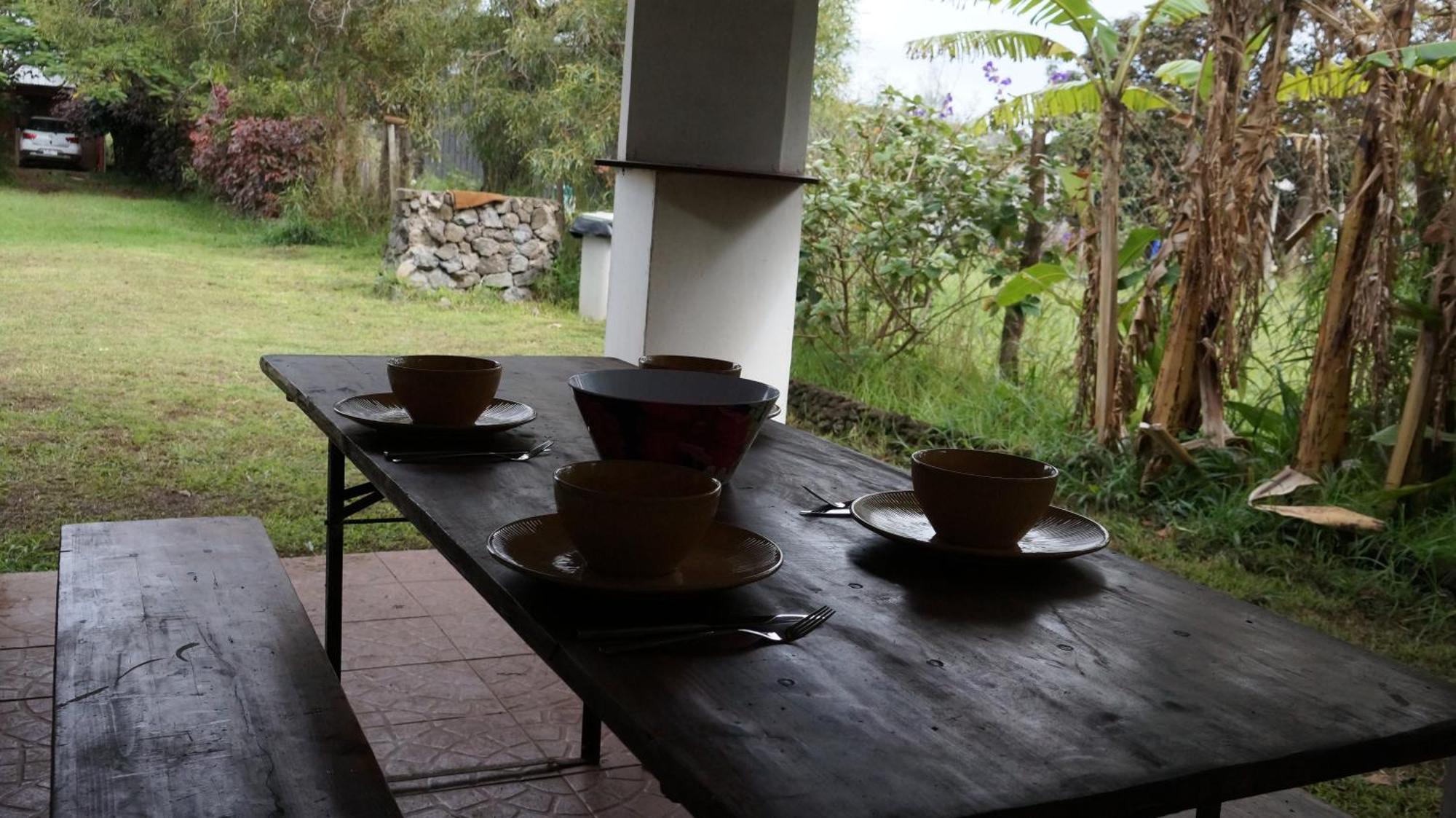 Cabanas Isla De Pascua هانجا روا المظهر الخارجي الصورة